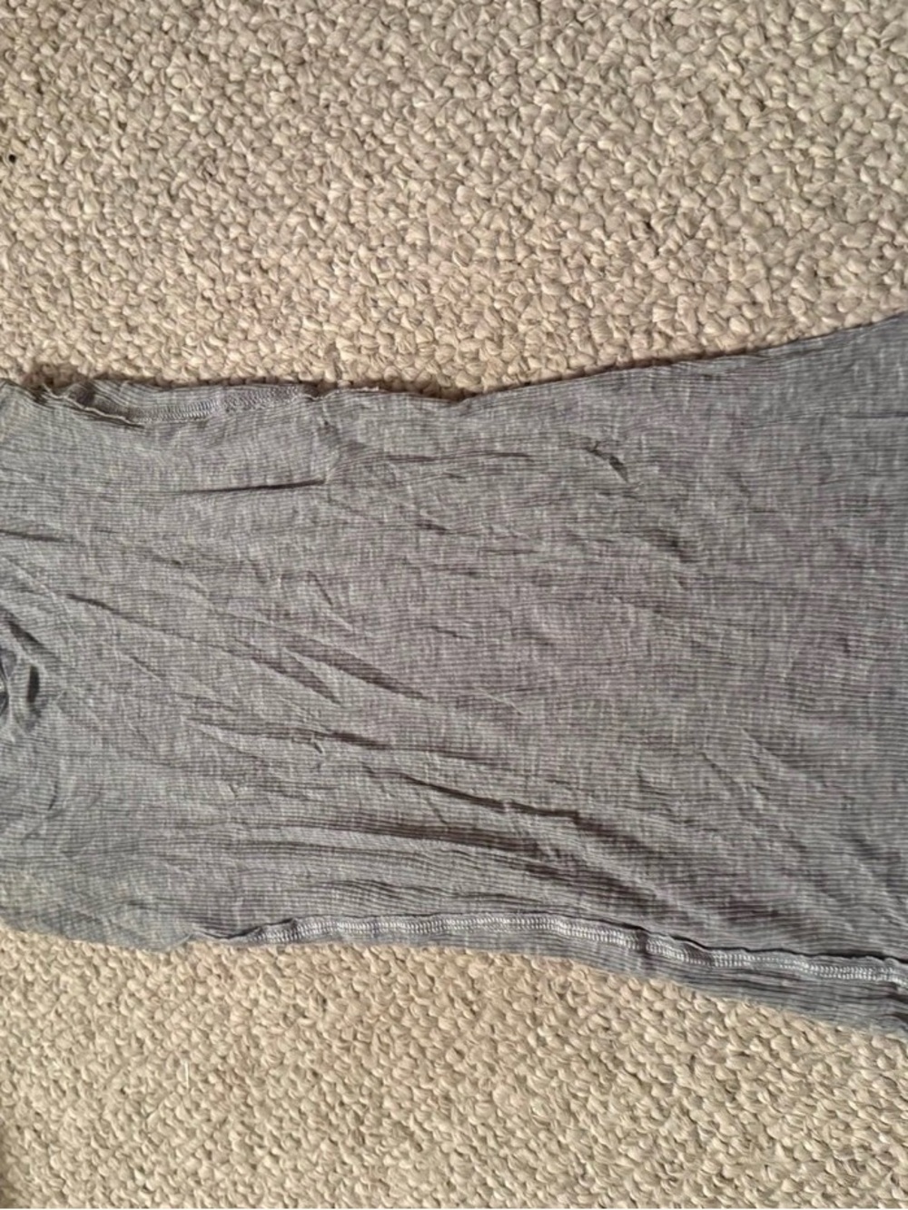 Hollister Gray Ribbed Tank Top